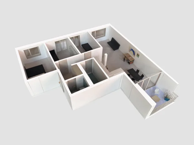 11 Modellbild Musterwohnung