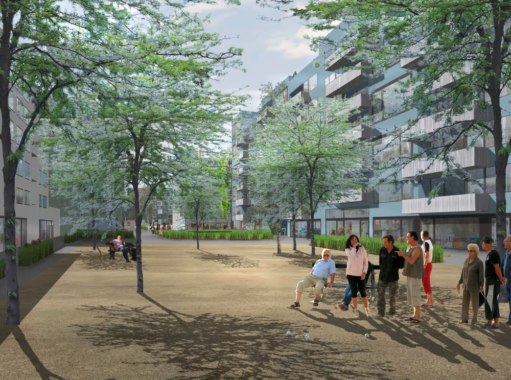 Überbauung «Projekt 1» Hunziker-Areal, Zürich