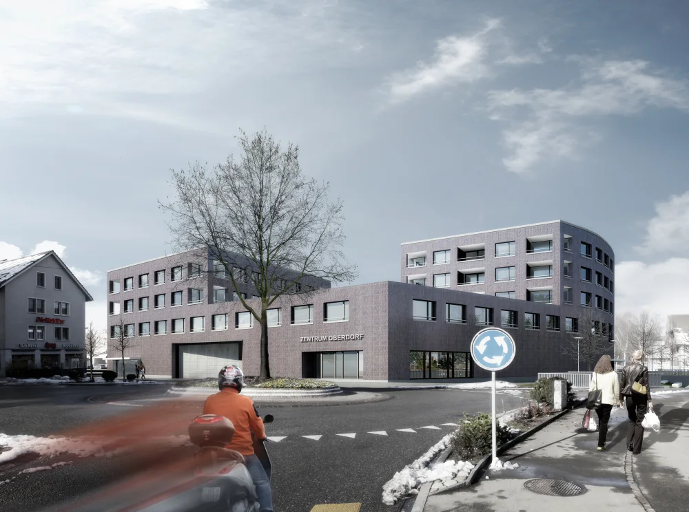 Neubau Migros mit Wohnungen und Dienstleistungen, Affoltern am Albis